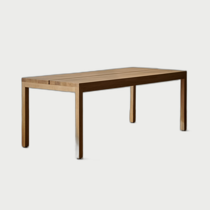 Flora Crest Dining Table — neutral background 01