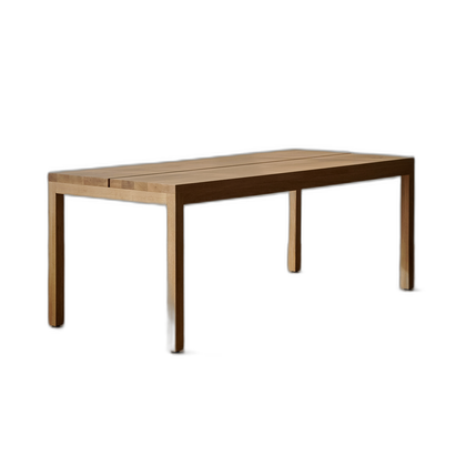 Flora Crest Dining Table — white background 02