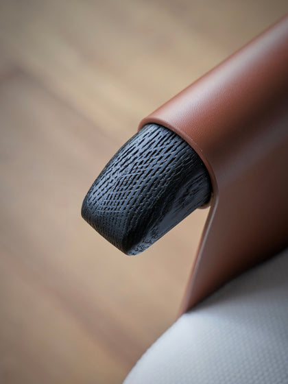 Ivory Crest Lounge Chair — interior view 11