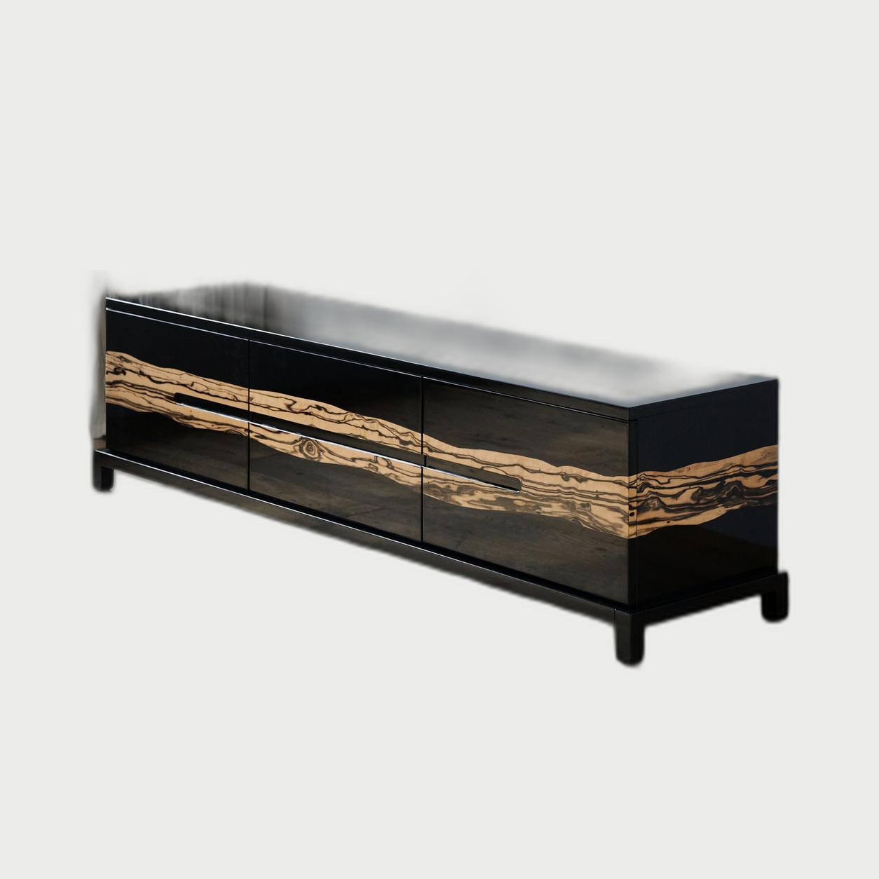 Linden Crest Media Console — neutral background 01