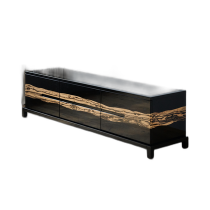 Linden Crest Media Console — white background 02