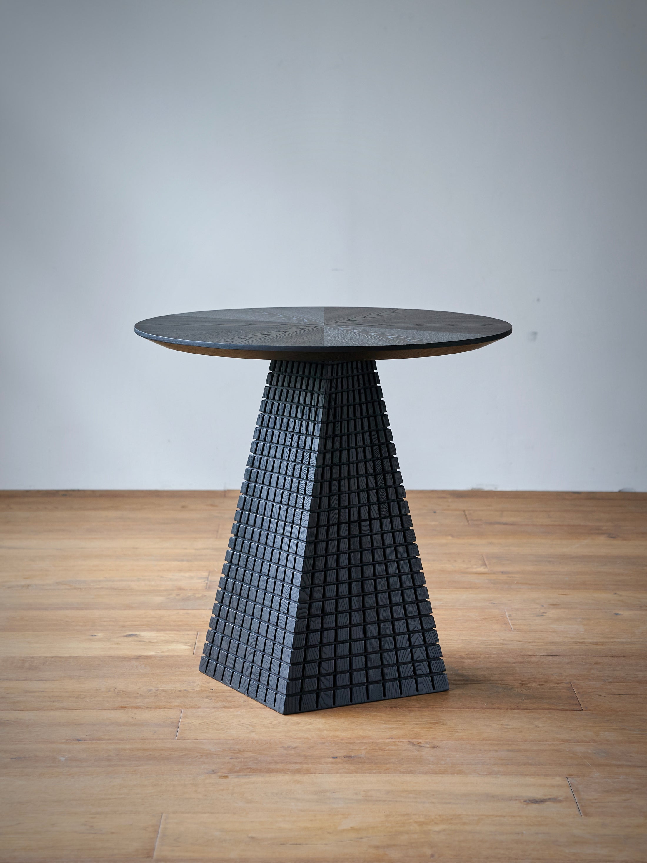 Maple Crest Side Table in a finished interior.