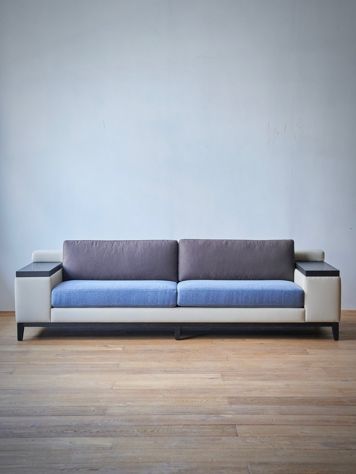 Nola Crest Sofa in a finished interior.