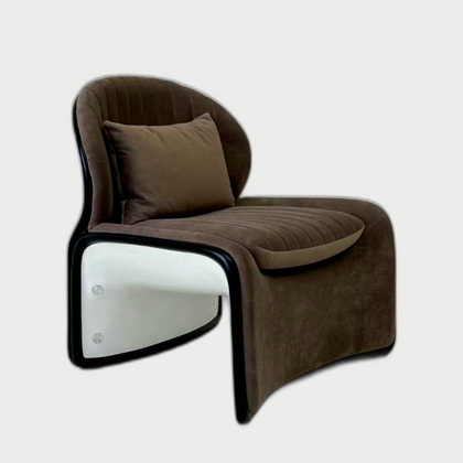 Olive Crest Armchair — neutral background 01