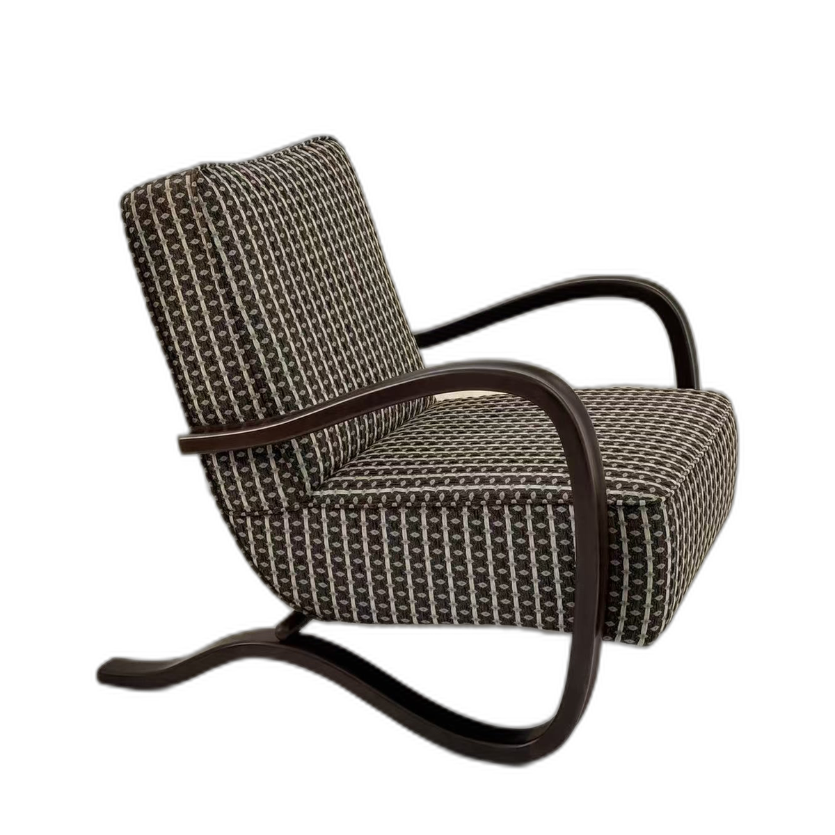 Orion Crest Armchair — white background 02