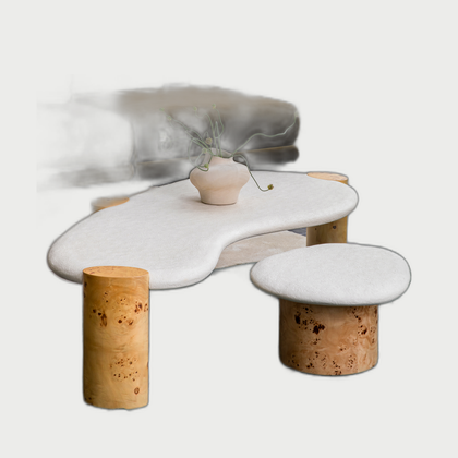 Alba Dawn Coffee Table — neutral background 01