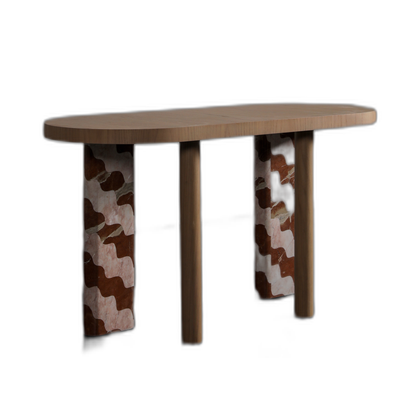 Aurelia Dawn Console Table — white background 02