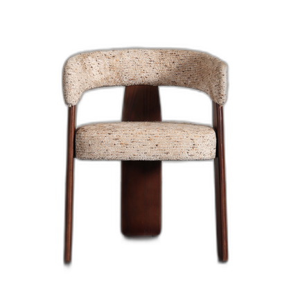 Dahlia Field Lounge Chair — white background 02