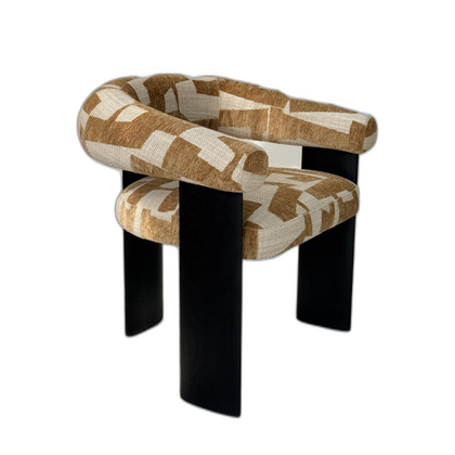 Flora Field Lounge Chair — white background 02