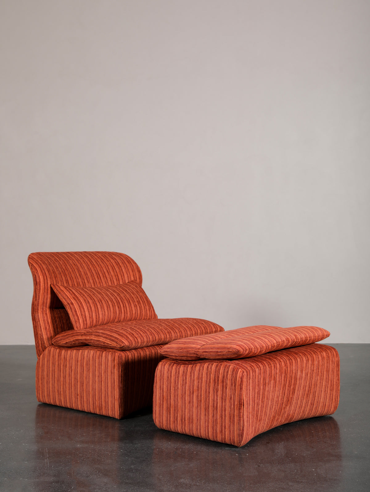 Iris Field Recliner in a finished interior.