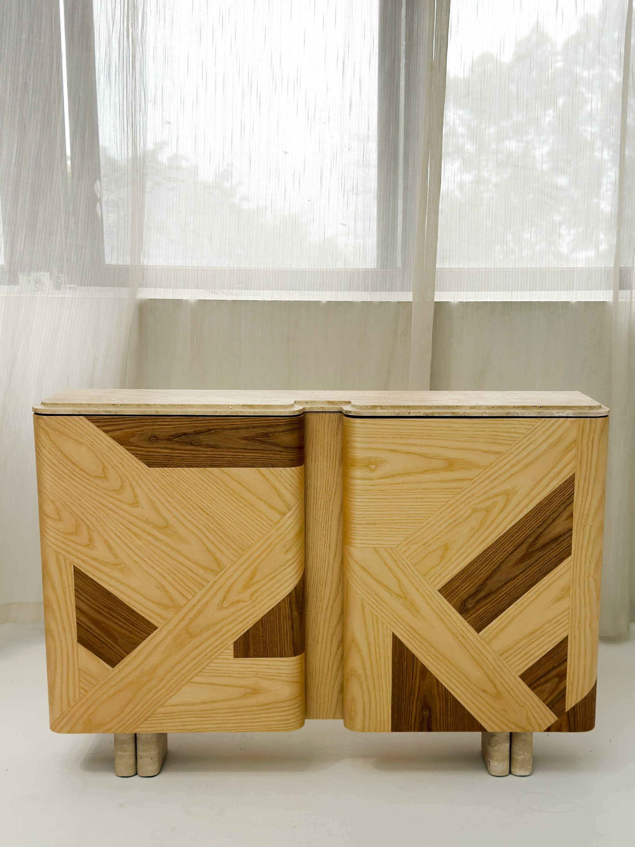 Juniper Field Sideboard in a finished interior.
