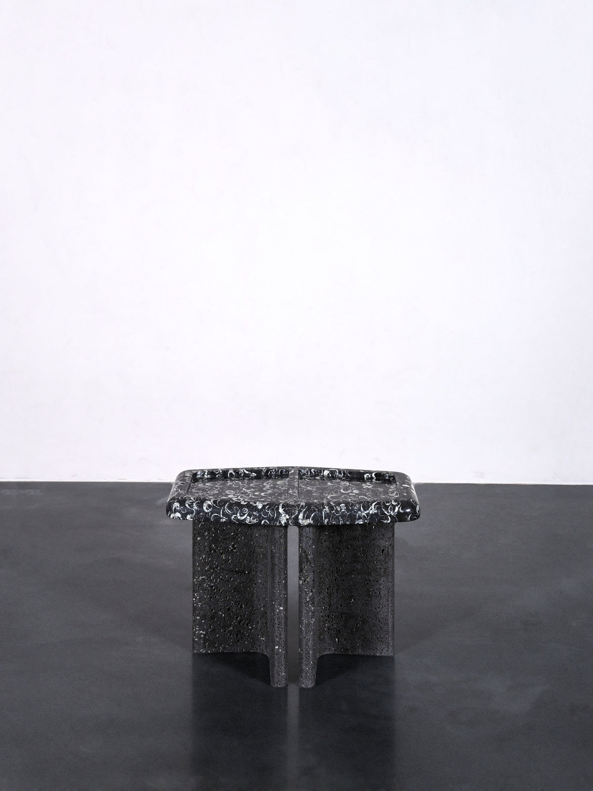 Luna Field Side Table in a finished interior.