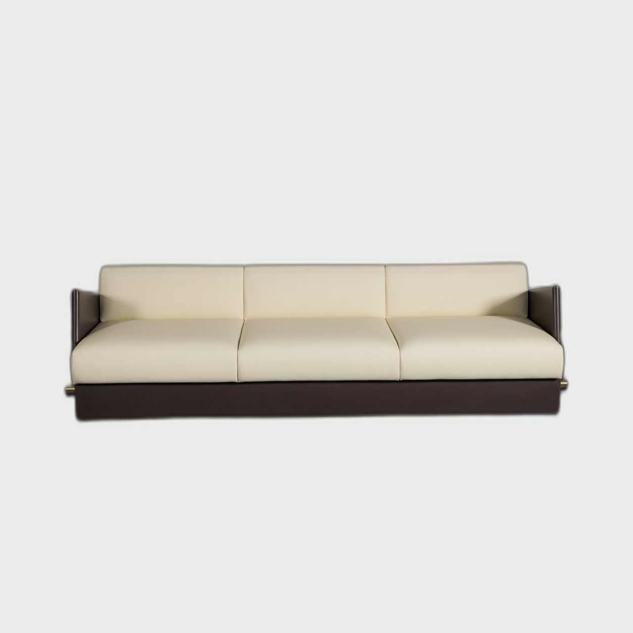 Olive Field Sofa — neutral background 01