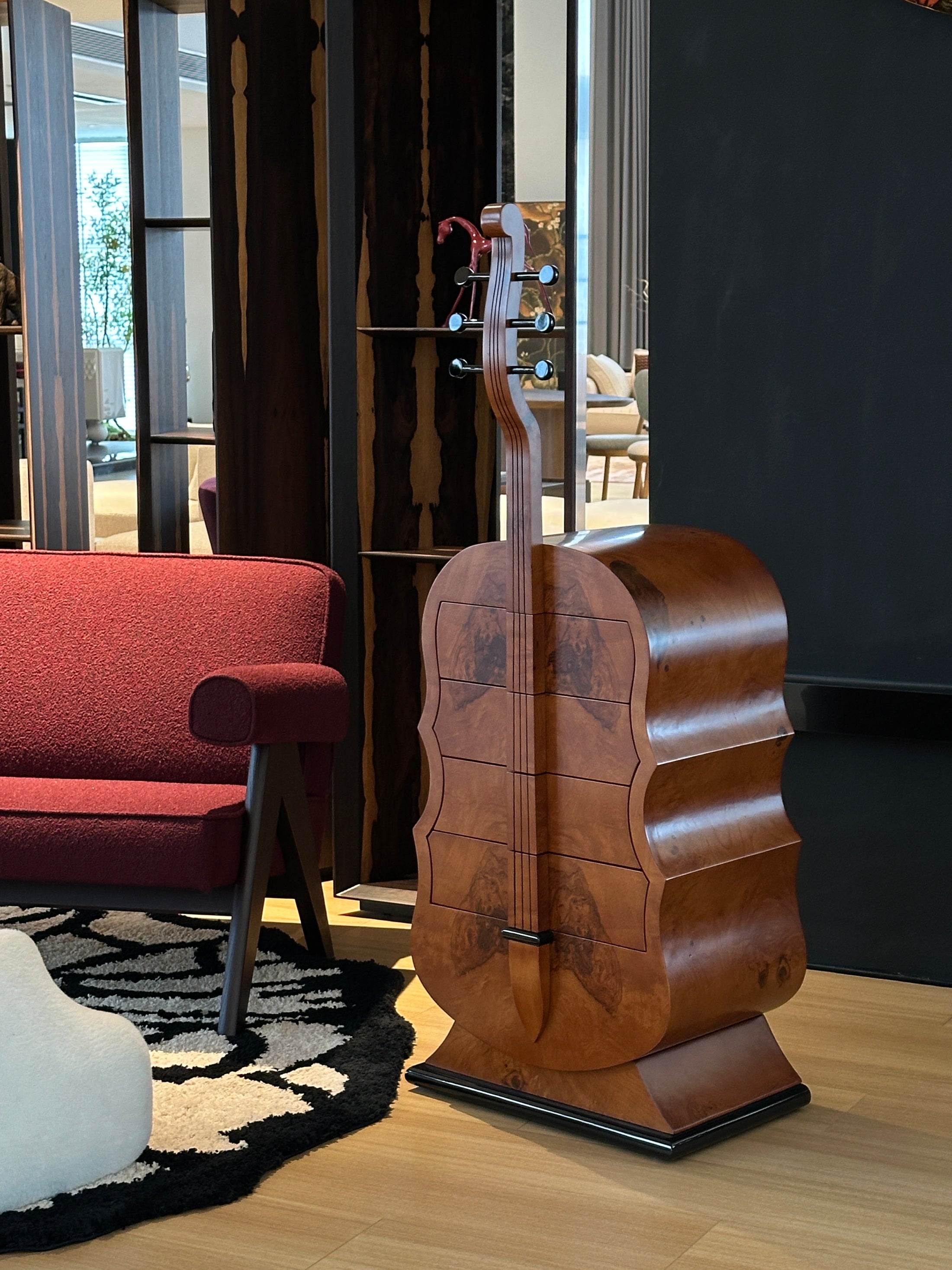 Celine Form Dresser in a finished interior.