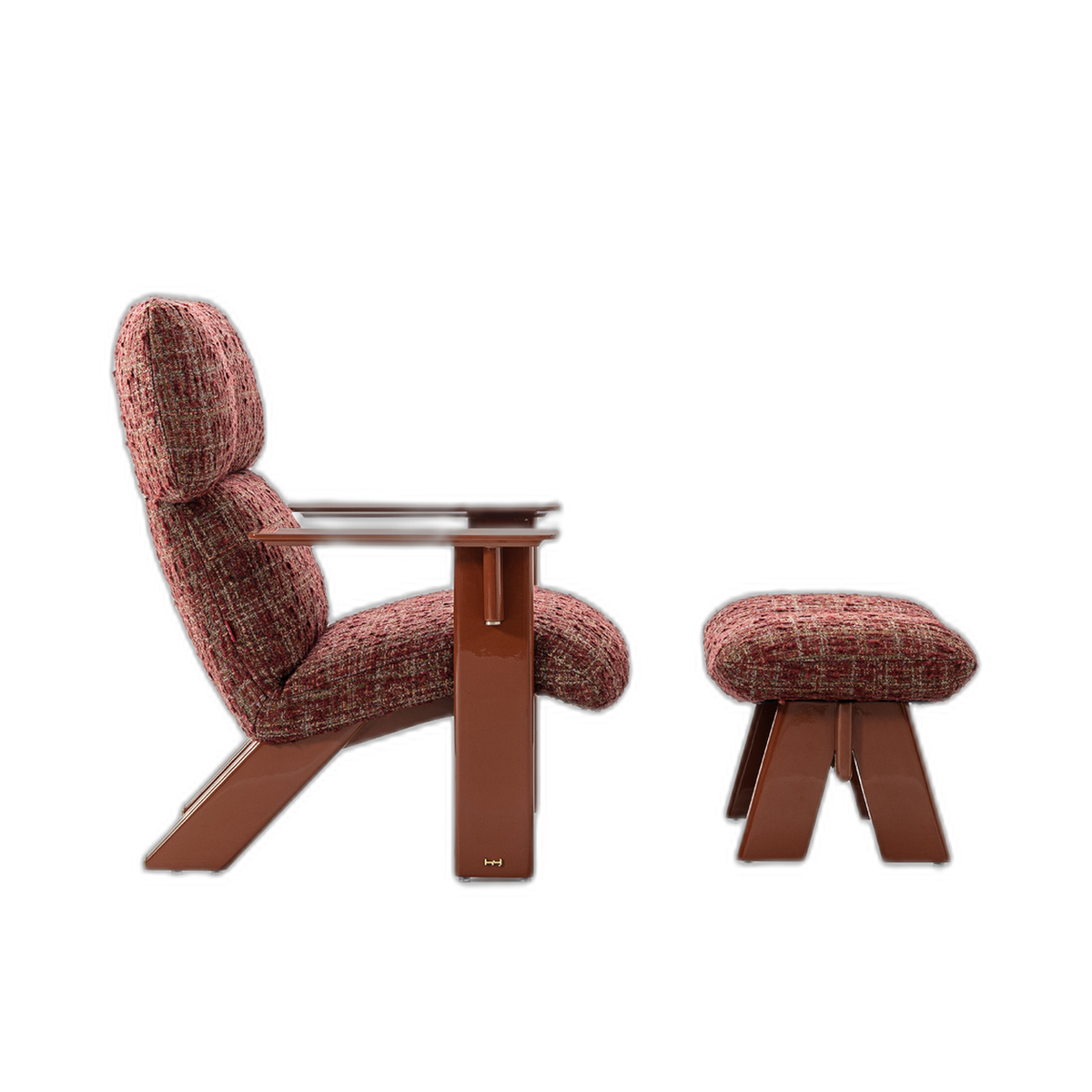 Juniper Form Lounge Chair — white background 02
