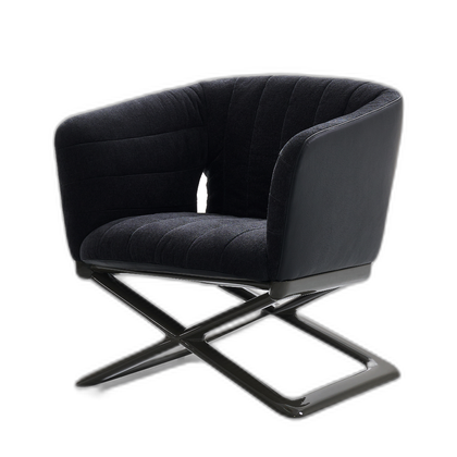 Linden Form Lounge Chair — white background 02