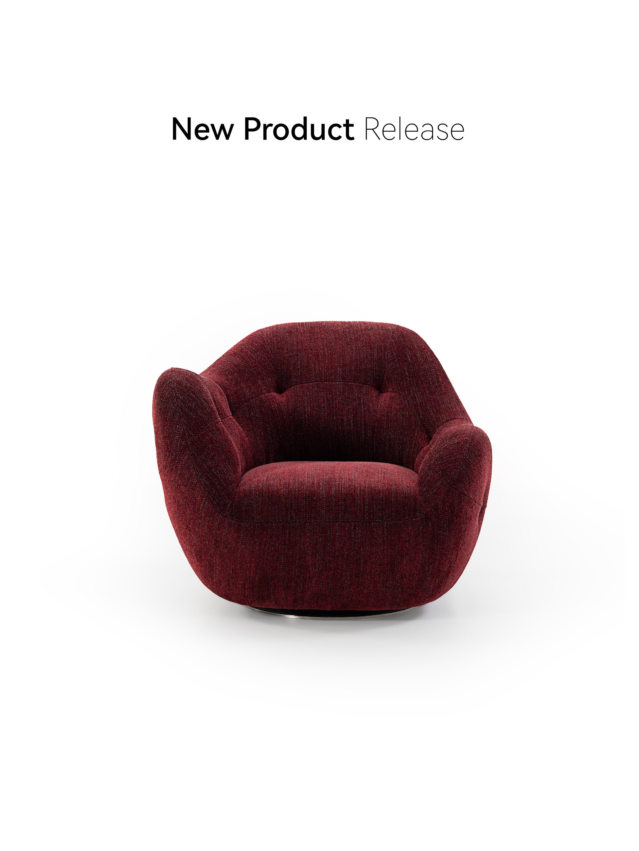 Maple Form Lounge Chair in a finished interior.