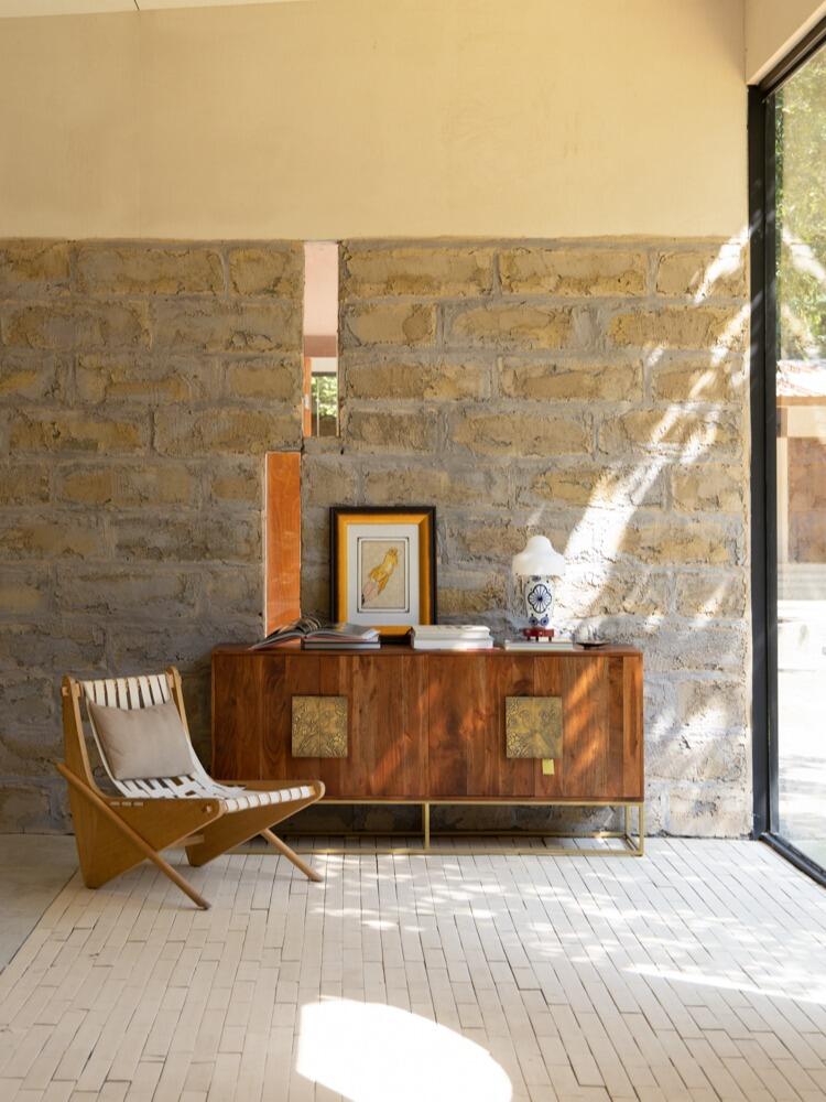 Nola Garden Sideboard in a finished interior.