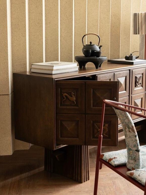 Orion Garden Sideboard in a finished interior.