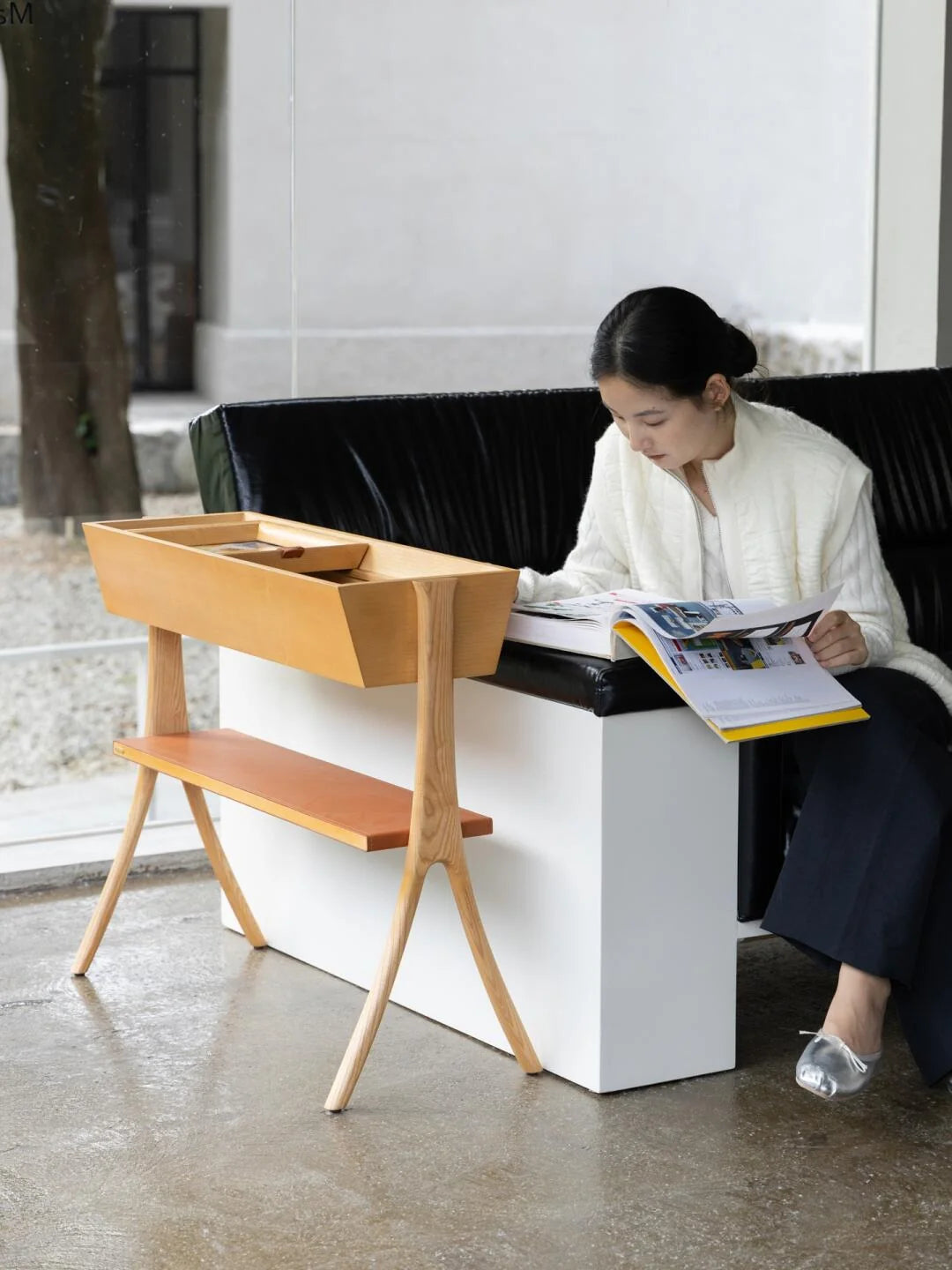 Reed Garden Side Table