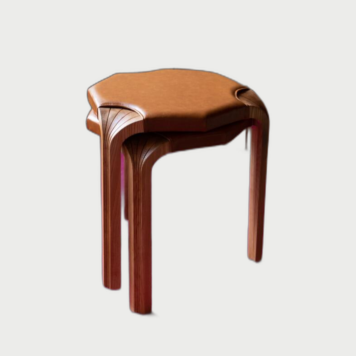 Sylvan Garden Stool — neutral background 01