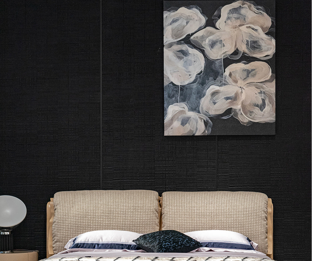 A00212 Bed in a finished interior.