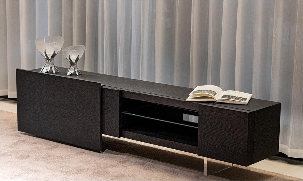 A00282 Cabinet in a finished interior.