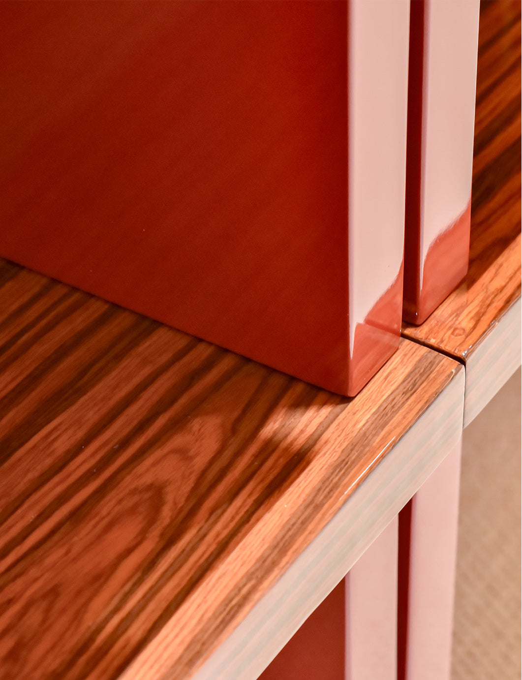 A00289 Cabinet in a finished interior.