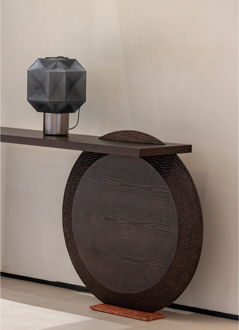 A00300 Cabinet in a finished interior.