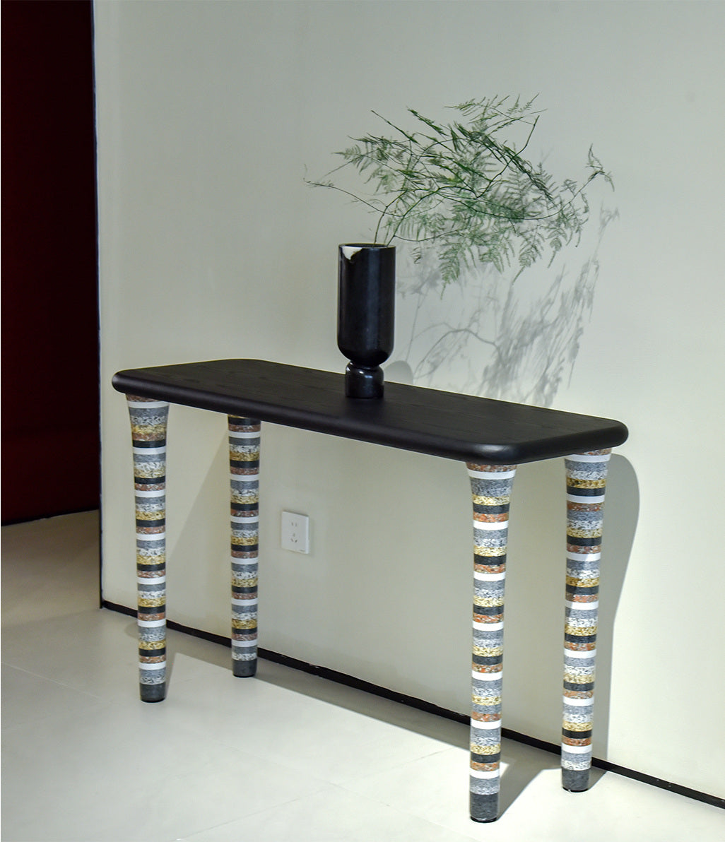 A00302 Cabinet in a finished interior.