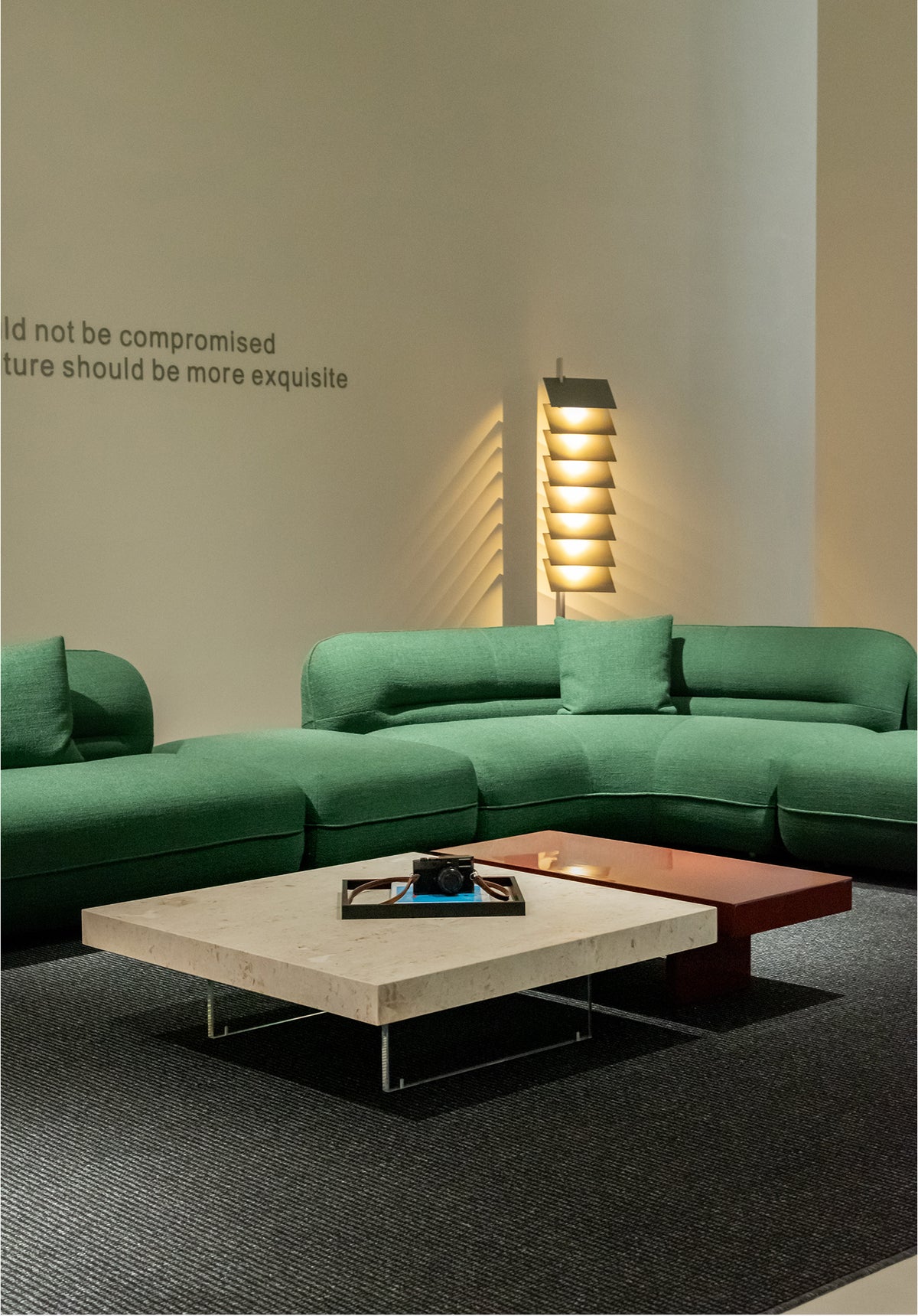 A00067 Coffee Table in a finished interior.