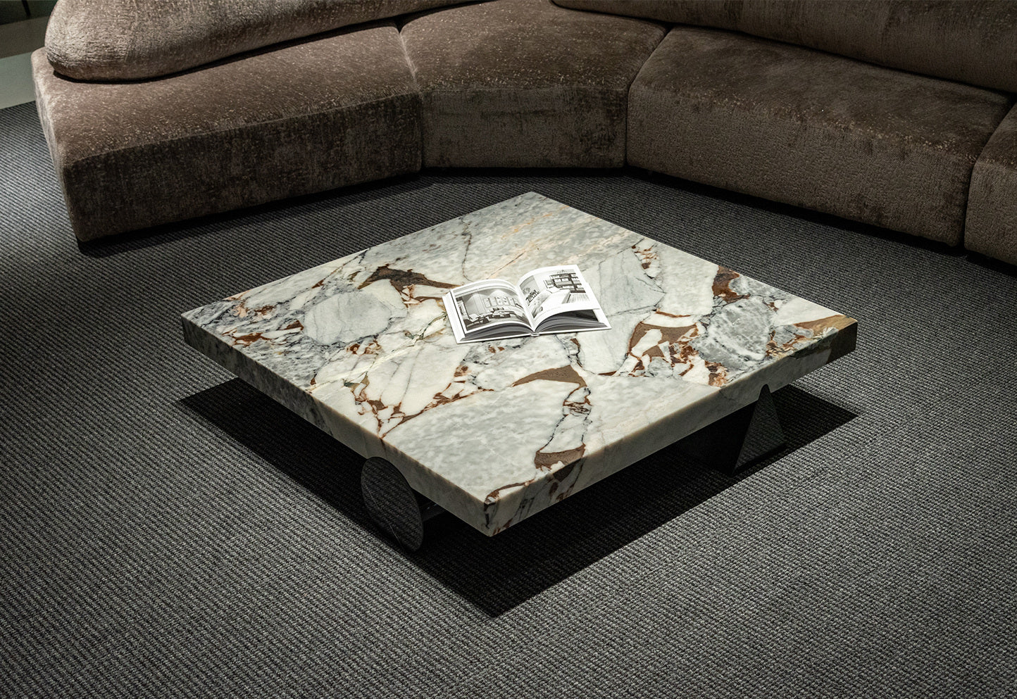 A00074 Coffee Table in a finished interior.