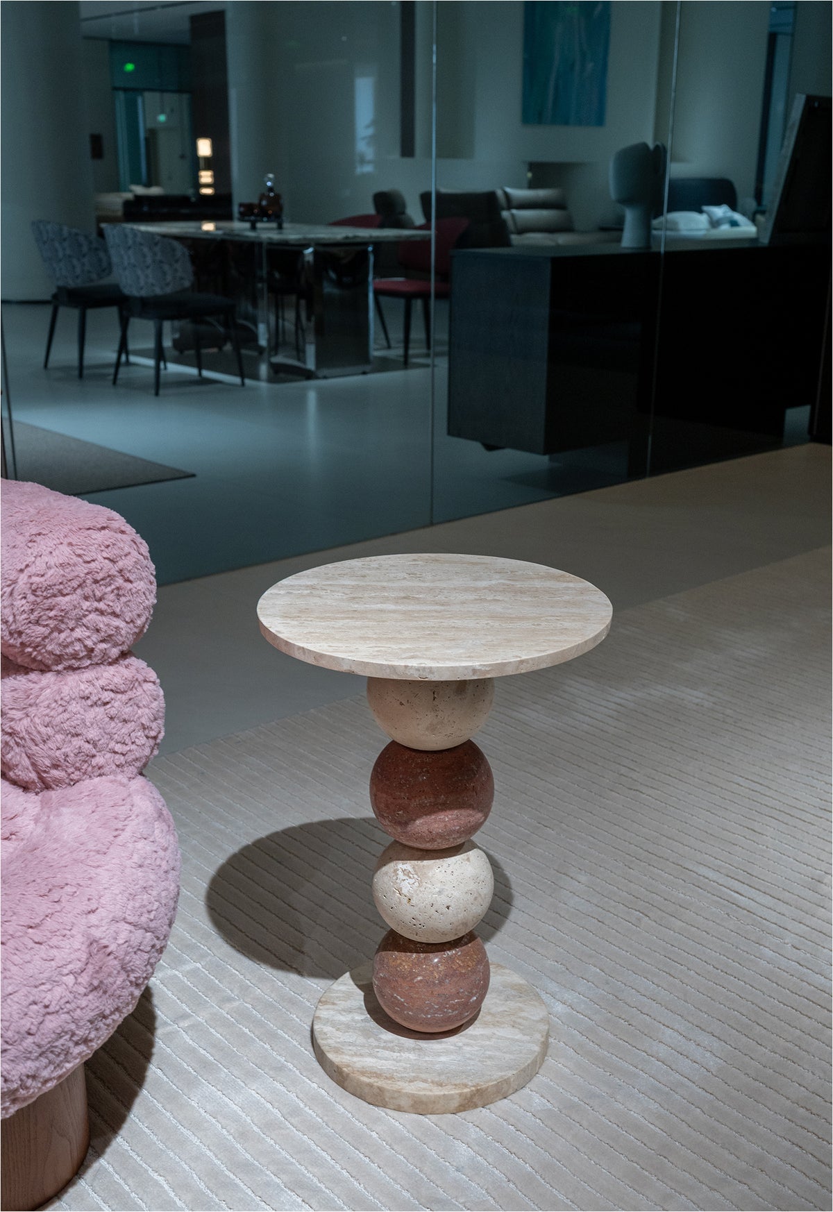 A00077 Coffee Table in a finished interior.