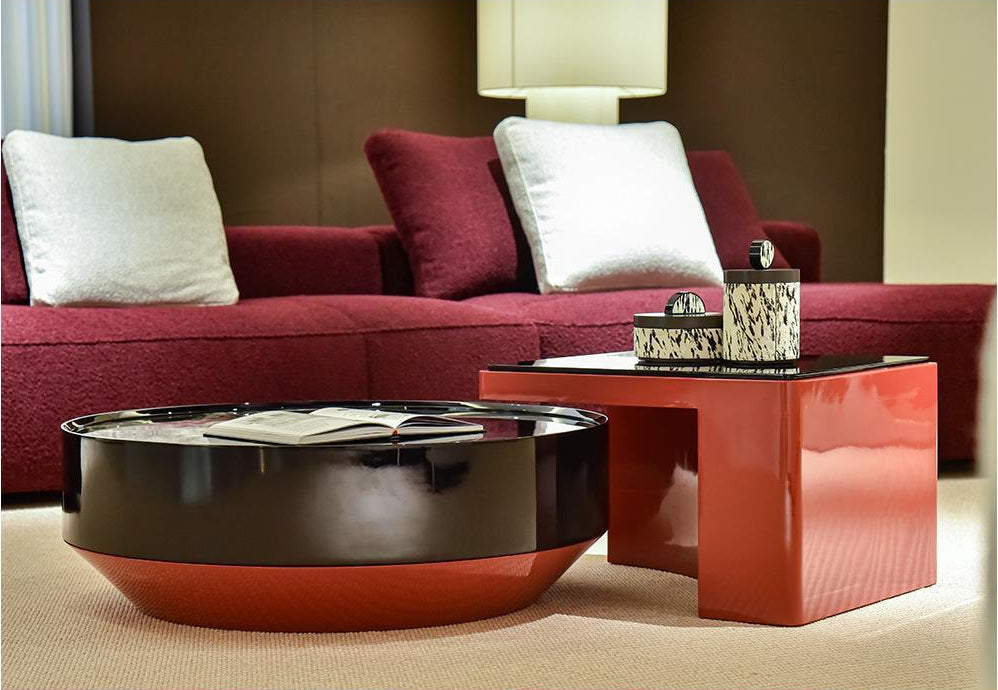A00078 Coffee Table in a finished interior.