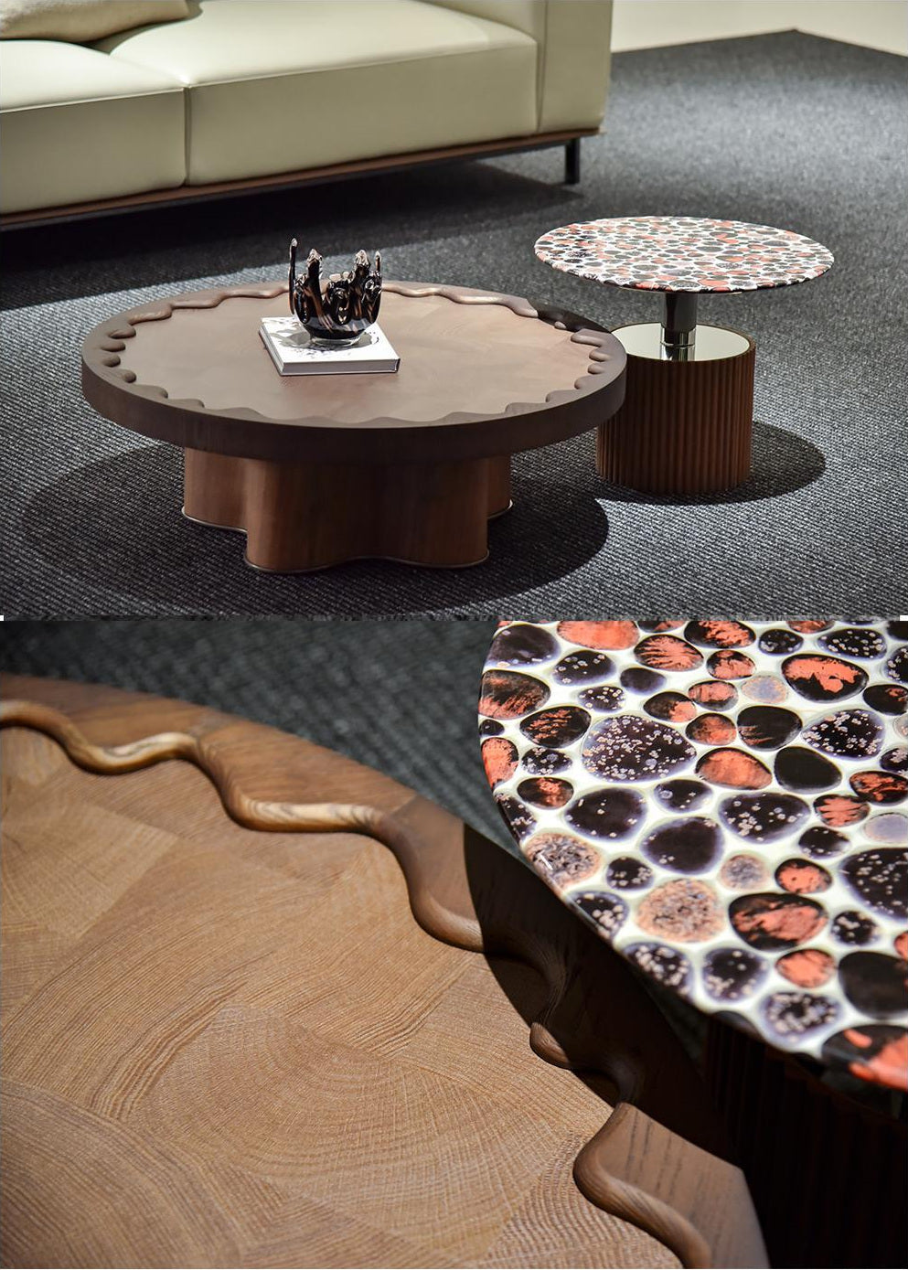 A00082 Coffee Table in a finished interior.