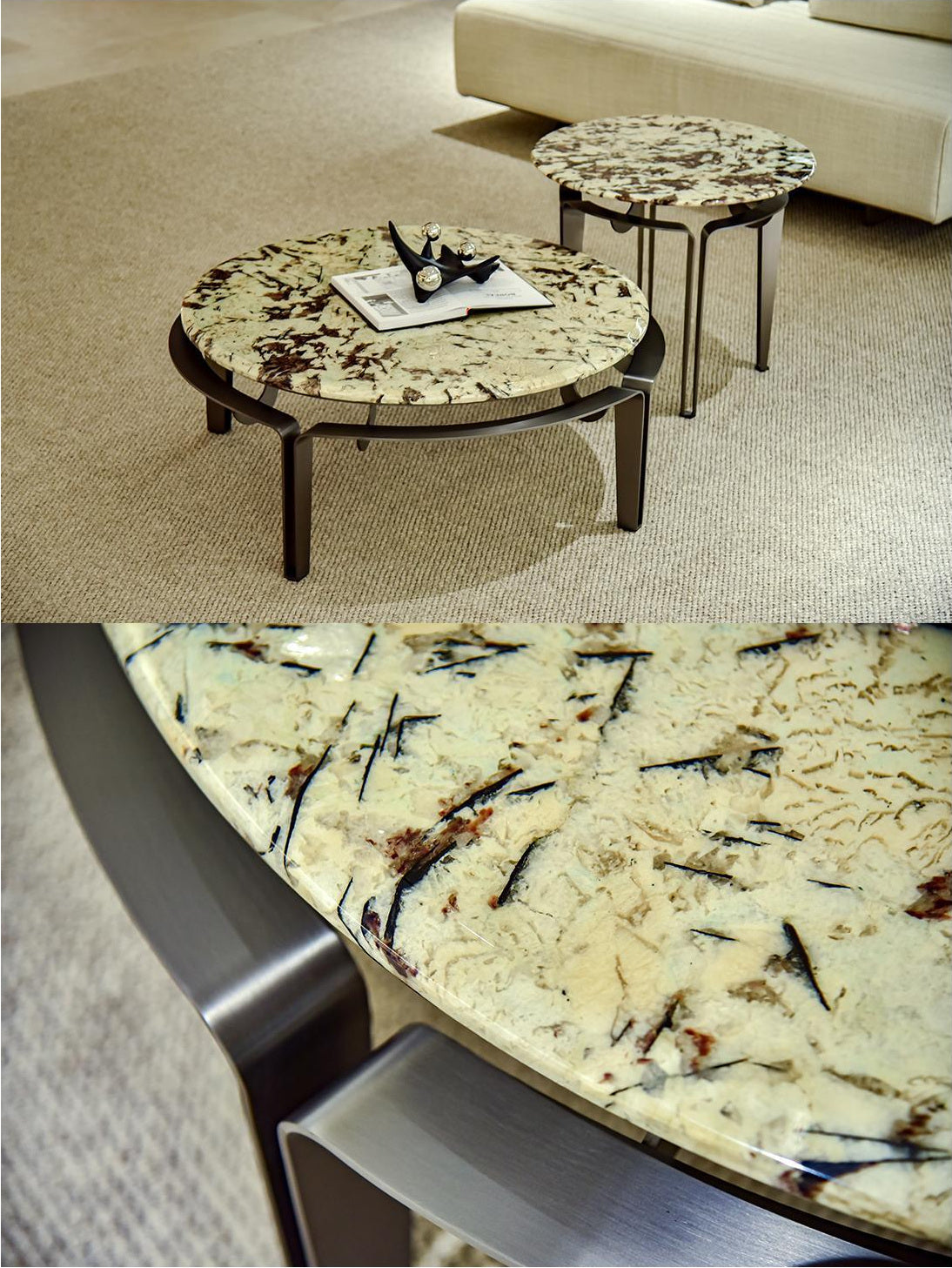 A00083 Coffee Table in a finished interior.