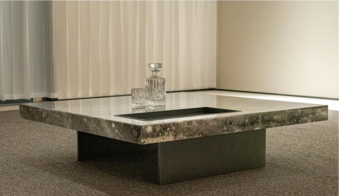 A00104 Coffee Table in a finished interior.