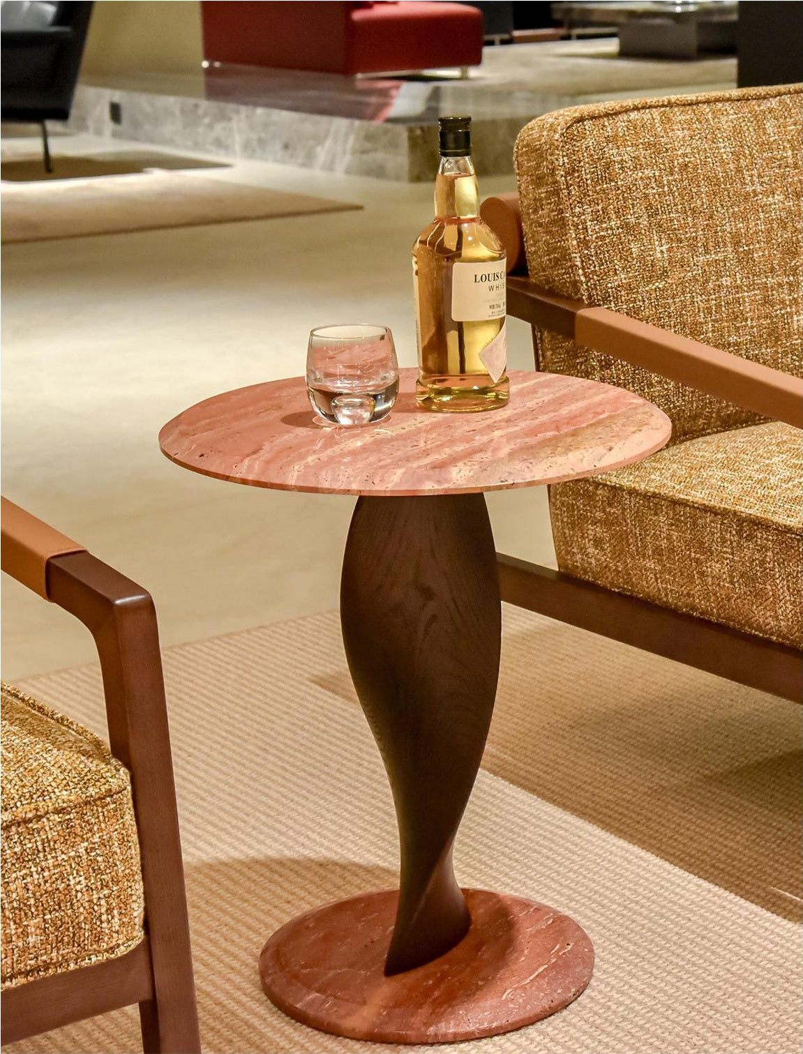 A00119 Coffee Table in a finished interior.