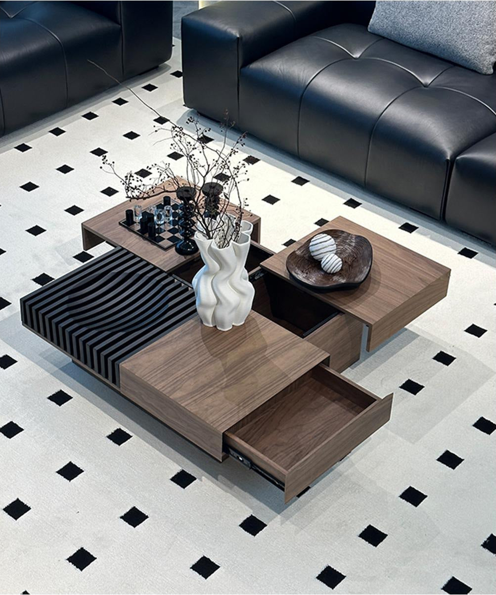 A00120 Coffee Table in a finished interior.