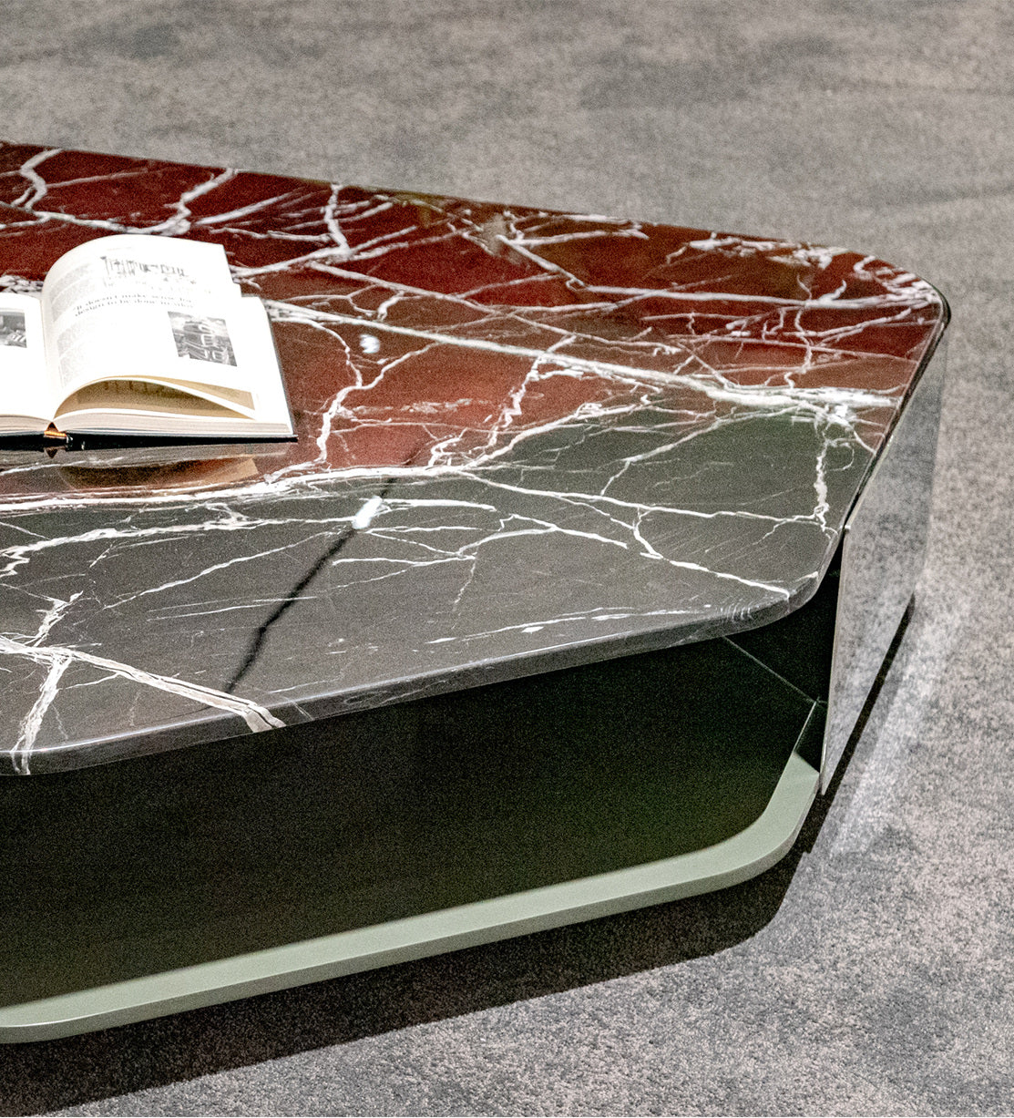 A00135 Coffee Table in a finished interior.