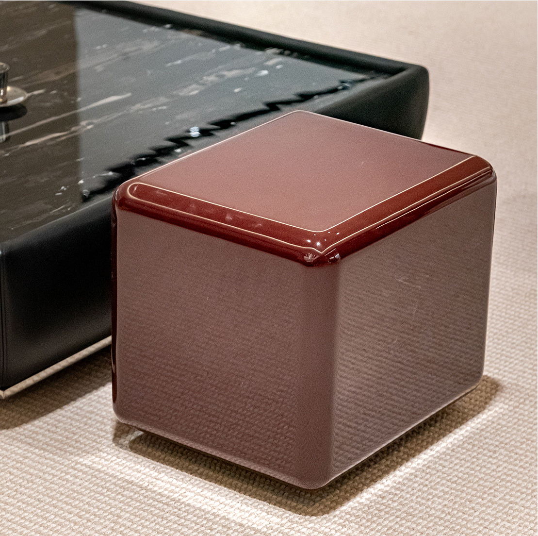 A00145 Coffee Table in a finished interior.