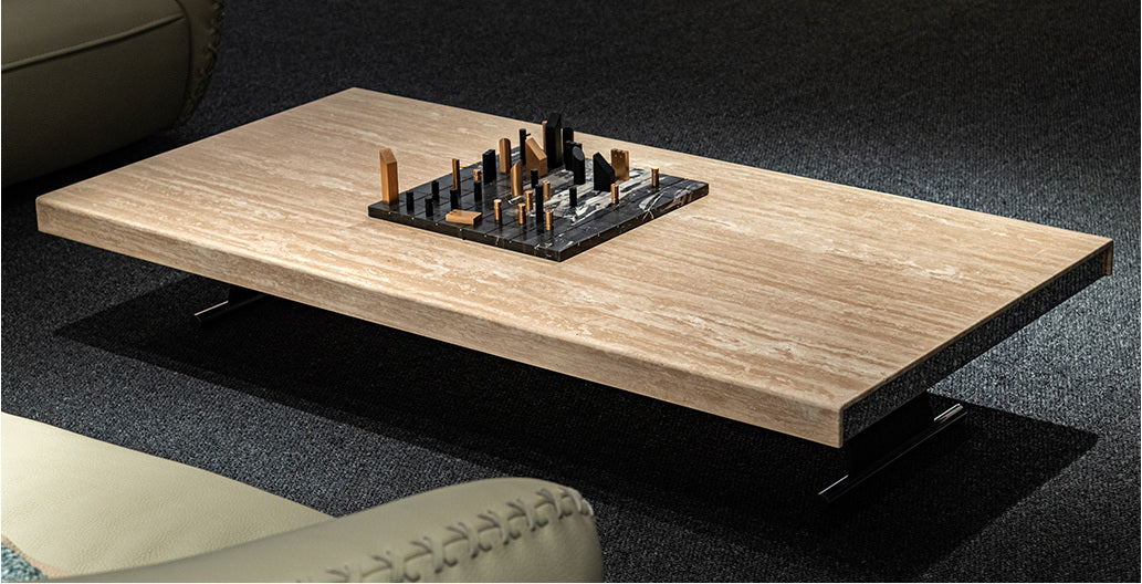 A00160 Coffee Table in a finished interior.