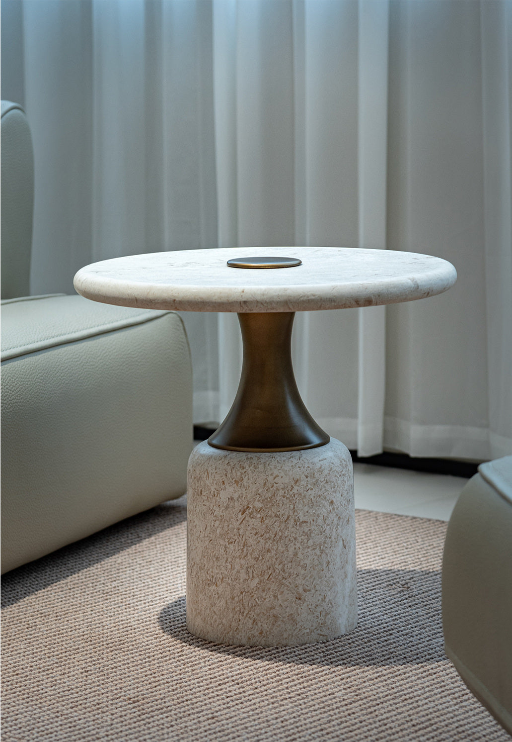 A00161 Coffee Table in a finished interior.