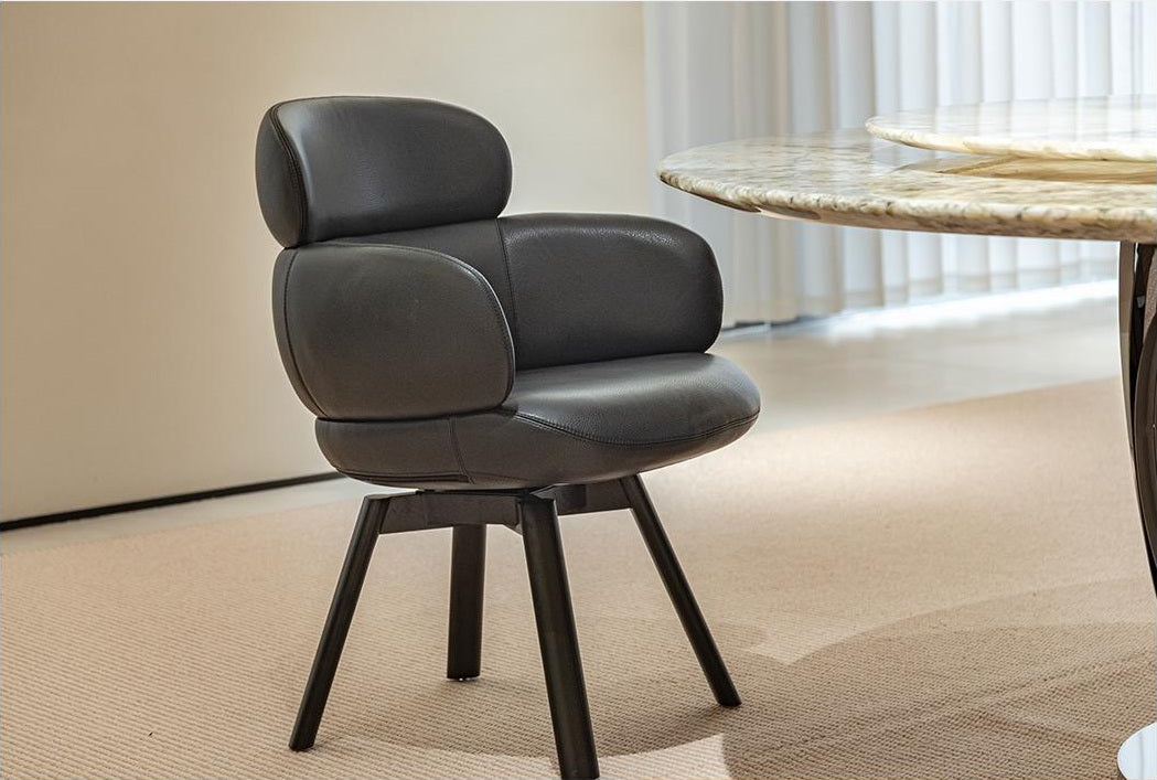 A00012 Dining Chair in a finished interior.