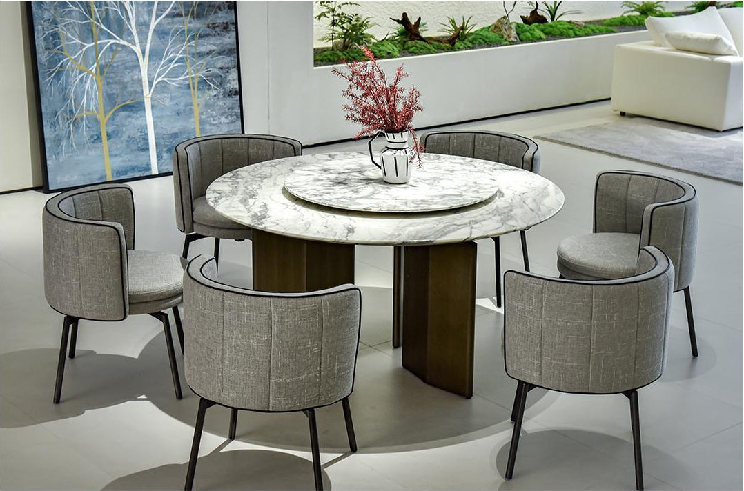A00025 Dining Table in a finished interior.