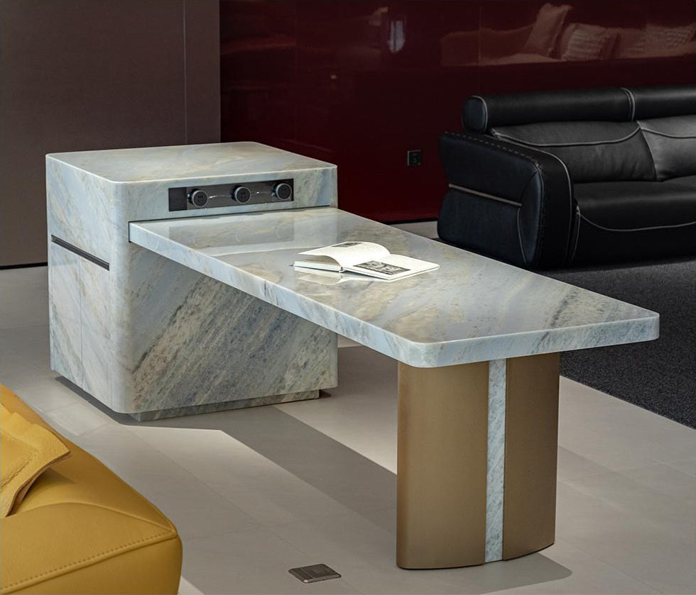 A00037 Dining Table in a finished interior.