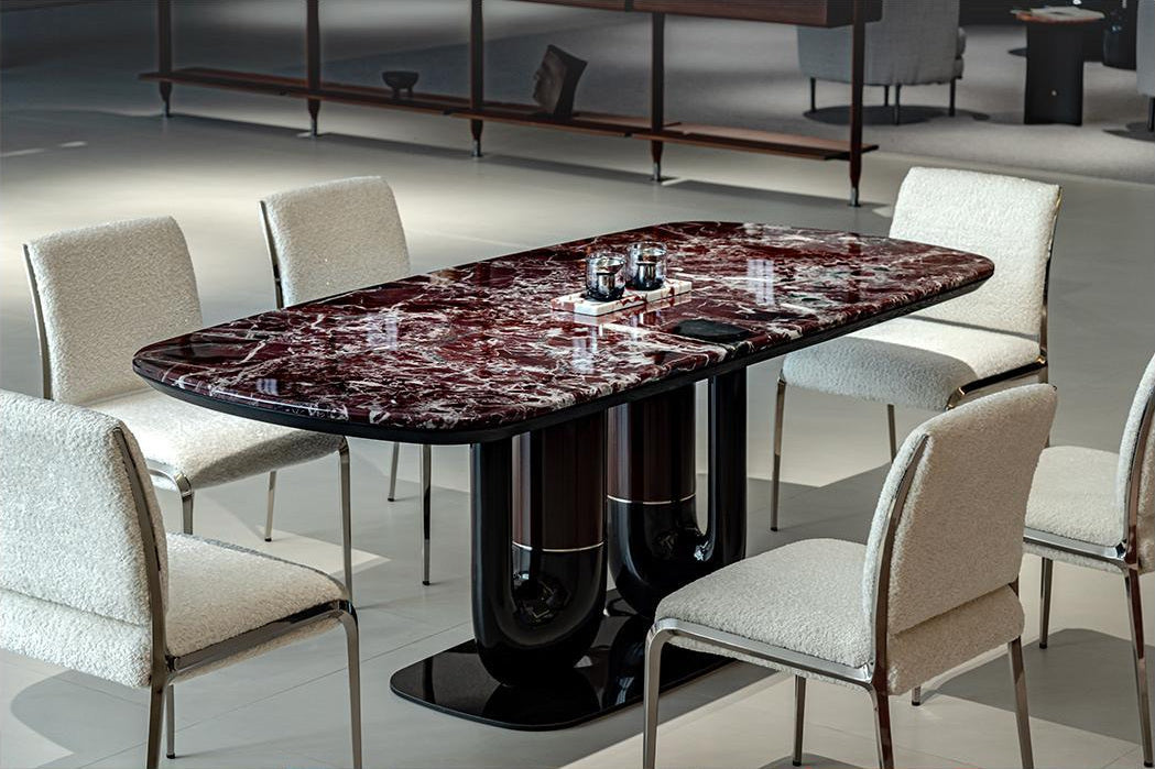A00047 Dining Table in a finished interior.