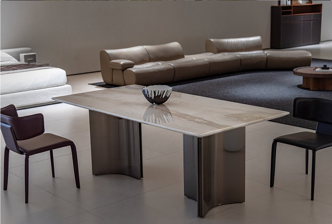 A00066 Dining Table in a finished interior.