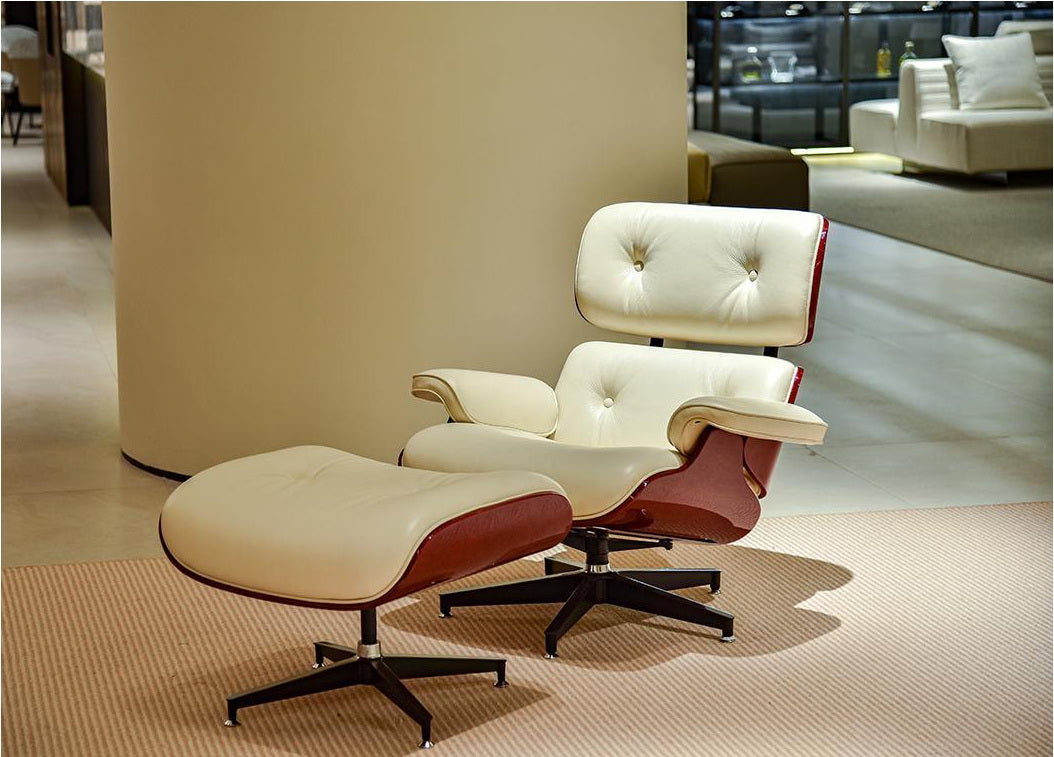 A00394 Lounge Chair in a finished interior.