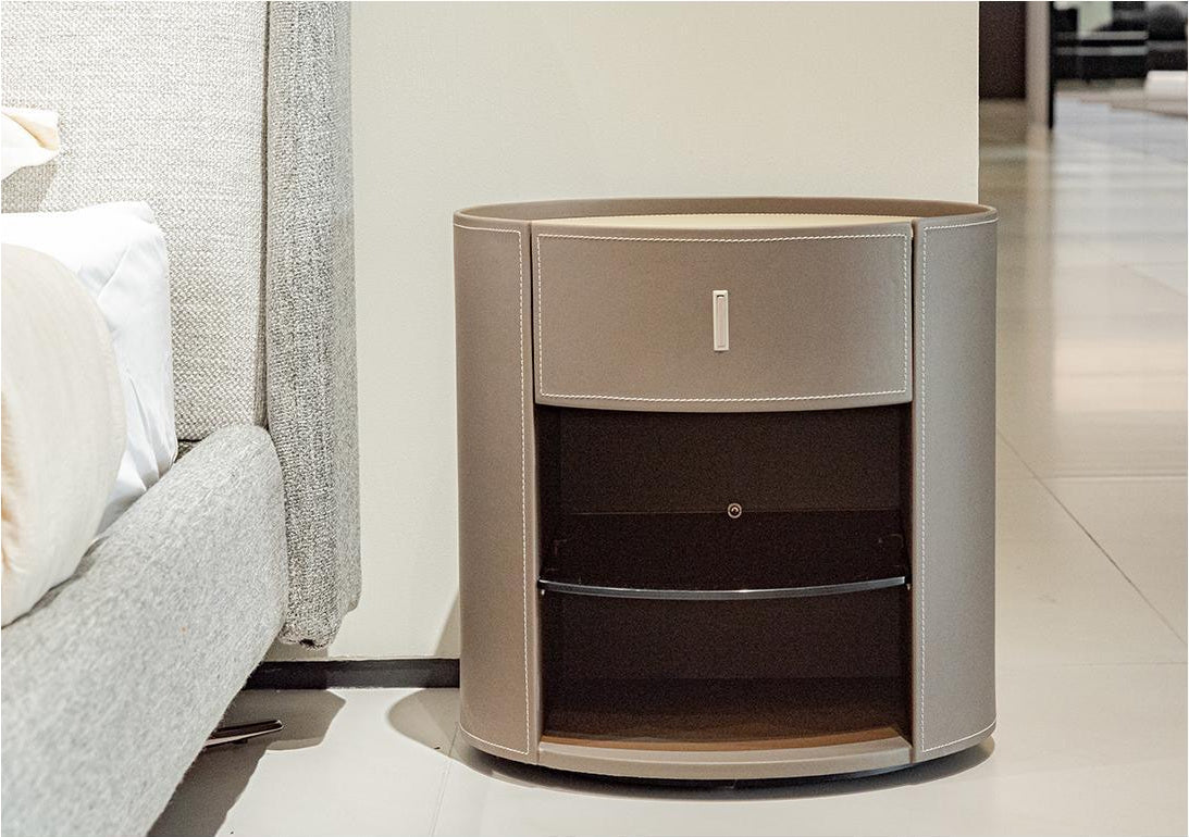 A00228 Nightstand in a finished interior.